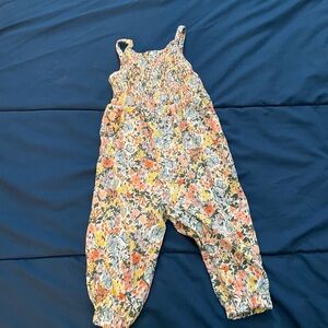 Floral Kids Jumpsuit